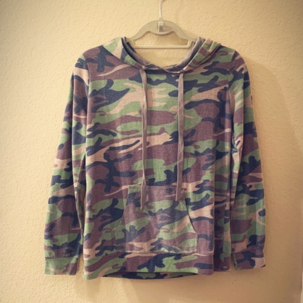 Nordstrom Republic Camo Sweatshirt